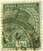 India 1932 King George V 0.5a - Used - 1911-35 Koning George V
