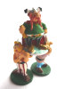 RARE FIGURINE ASTERIX HOBBY PRODUCTS 1990 PEINTE A LA MAIN ABRARACOURSIX ET 2 PORTEURS - Astérix & Obélix