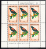 New Zealand Scott #B64a MH Miniature Sheet Of 6 Health Stamps - Tieke - Unused Stamps