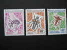 TAAF  P 40/42 * *    INSECTES - Unused Stamps