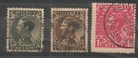 BELGIE BELGIQUE 401/3 Cote 0.80€ Oblitéré Used Gestempeld - 1934-1935 Léopold III