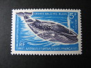 TAAF    P 22 * *     GRANDE  BALEINE BLEUE - Unused Stamps