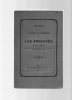 Un Mot Sur L'utilité Des Recherches Dans Les Archives.M.F.J.DARSY.1861.broché.16 Pages - Picardie - Nord-Pas-de-Calais