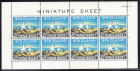 New Zealand Scott #B67a MNH Miniature Sheet Of 8 Health Stamps - Red-billed Gull - Unused Stamps