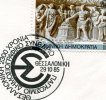 Greek Commemorative Cover- "Thessaloniki 2300 Xronia: Pagkosmio Dhmosiografiko Synedrio -Salonika 29.10.1985" Postmark - Maschinenstempel (Werbestempel)