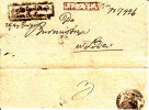 Poland Prephilatelic Cover LECZYCA In Black To LODZ 1834 With Boxed IR (part Letter) - ...-1860 Préphilatélie