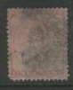 NATAL 1874 1d Dull Rose QV SG66 U DR35 - Natal (1857-1909)