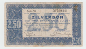 Nethrlands 2 1/2 Gulden 1938 ""aF"" Zilverbon  P 62 - 2 1/2 Gulden