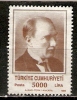 Turkey 1989  Ataturk  5000.L (o) Mi.2863 - Used Stamps