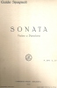 PARTITION DE GUIDO SPAGNOLI: SONATA - VIOLINO E PIANOFORTE - S-U