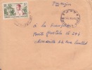 POINTE NOIRE - CONGO - 1957 - Afrique,colonies Francaises,avion,devant De Lettre,marcophilie - Brieven En Documenten