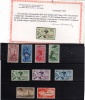 EGEO 1934 CALCIO FOOTBALL SOCCER SERIE COMPLETA COMPLETE SET MNH CERTIFICATO DEL 50 CENTESIMI - Aegean