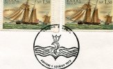 Greek Commemorative Cover- "Nautikh Ebdomas -Athinai 1.7.1972" Postmark - Maschinenstempel (Werbestempel)