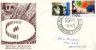 Greek Commemorative Cover- "Festival Epidavrou - 18.8.1979" Postmark - Maschinenstempel (Werbestempel)