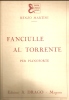 PARTITION DE RENZO MARTINI: FANCIULLE AL TORRENTE - PER PIANO FORTE - M-O