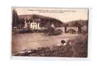 23 CHAMBON SUR VOUEIZE Pont Romain Sur La Voueize, Blanchisseuse, Ed Luquet, Beaux Sites De La Creuse, 1939 - Chambon Sur Voueize