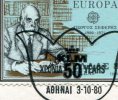 Greek Commemorative Cover- "KLM 50 Xronia -Athinai 3.10.1980" Postmark - Maschinenstempel (Werbestempel)