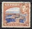 Cyprus - Chypre - 1938 - Yvert N° 134 - Gebraucht