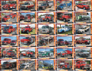 A04360 China Phone Cards Fire Engine Puzzle 120pcs - Firemen