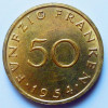 Cinquante  Franken 1954 - 50 Francos