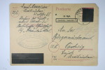 Deutschland Französische Zone Notausgabe Postkarte 1947 Gebühr Bezahlt, Zweibrücken - Amtliche Ausgaben