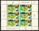 New Zealand Scott #B82a MNH Miniature Sheet Of 6: Girls Playing Field Hockey - Unused Stamps