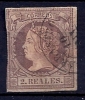 Espagne - 1860 Isabelle II YT 52 Obl. - Gebruikt