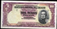 7 URUGUAY -Emitidos Desde 1939 A 1966- Bill. Nº 40-Bco. República O.del Uruguay-1 Bill. De 1000 Term. Nº 489 - Uruguay