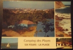 CPSM 83 SIX FOURS LA PLAGE LE CAMPING DES PLAYES 1980 Voyagee - Six-Fours-les-Plages