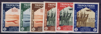 Italy: Tripolitania 1934 Michel Nr 229 - 234 MH/Neuf* - Tripolitaine