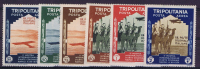 Italy: Tripolitania 1934 Michel Nr 229 - 234 MH/Neuf* - Tripolitania