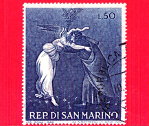 SAN MARINO - 1968 - Usato - Natale - 50 L. • Natività Mistica, Opera Di Botticelli - Used Stamps