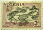 Nigeria 1953 Jebba Bridge And River Niger 3d - Used - Nigeria (...-1960)