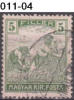 HUNGARY, 1916, Harvesting Wheat, Cancelled (o); Sc. 111 - Gebraucht