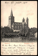 ALTE POSTKARTE BERGHEIM AN DER ERFT PFARRKIRCHE Bahnpost 1905 Kirche église Church Cpa Postcard Ansichtskarte AK - Bergheim