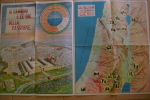 C0569 - Inserto Scuola It.Moderna 1957 - CARTINA - LA PALESTINA AI TEMPI DI GESU´ - MAP - Religion