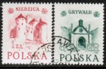 POLAND  Scott #  555-6  VF USED - Usati