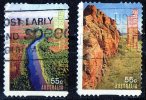 Australia 2010 World Heritage 55c Kakadu & Purnululu Self-adhesives Used - - - Usati