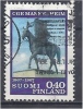 FINLAND 1967 Birth Cent Of Marshal Mannerheim - 40p Mannerheim Statue (A. Tukiainen)  AVU - Used Stamps