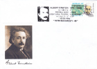 ALBERT EINSTEIN, 1999, SPECIAL COVER, OBLITERATION CONCORDANTE, ROMANIA - Albert Einstein