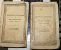 ORAZIONI DI CICERONE, 2 LIBRETTI EDIZIONE 1828 - Livres Anciens