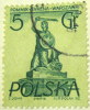 Poland 1955 Monuments Siren 5gl - Used - Usati
