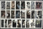 Italia 1974-86, Arte Italiana (o), Giro Completo 25 Valori - Sammlungen