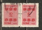 Turkey 1981  Official Stamps  10.L  (o)  Mi.164 - Timbres De Service