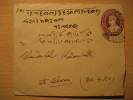Partial Postal Stationery Cover INDIA Inde Indien GB UK British Colony - 1911-35 Roi Georges V