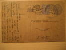 1922 To Churu Stamp On Postal Stationery British INDIA Inde Indien GB UK - 1911-35 Roi Georges V
