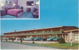 Denver CO Colorado, Park Hill Motor Hotel Lodging, Autos, Television Interior View, C1950s Vintage Postcard - Denver