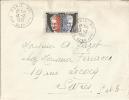 France. YT. Service UNESCO 23 Sur Lettre - Storia Postale