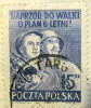 Poland 1950 Six Years Of Reconstruction Plan 15zl - Used - Gebruikt