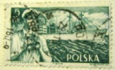 Poland 1956 Officer And Ship 5gr - Used - Gebruikt